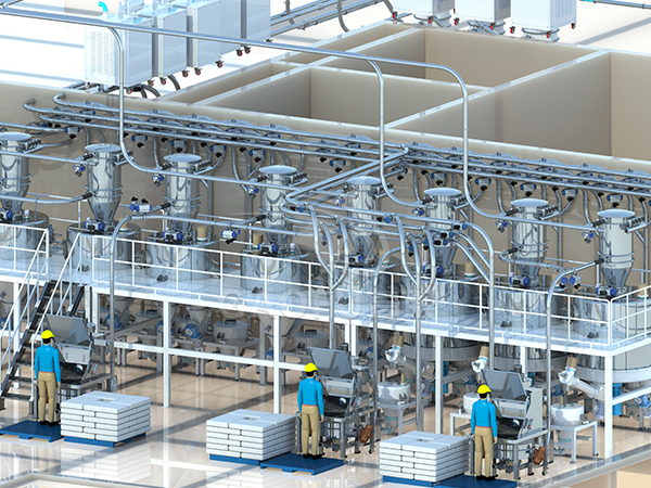 氣力輸送系統(tǒng) 氣力輸送系統(tǒng)